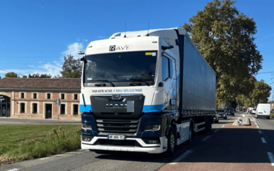Rave poursuit sa décarbonation avec 4 camions électriques MAN